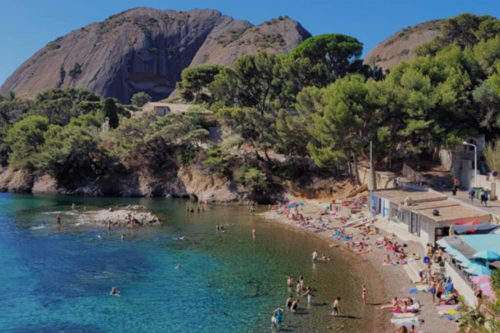 La Ciotat Beau T3, Mer, Centre, Climatisation, Parking Prive Gratuit Extérieur photo